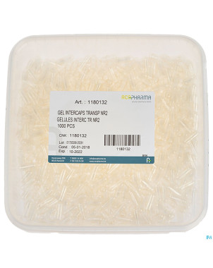 Intercaps transp gel 1000    3