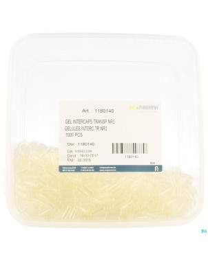Intercaps transp gel 1000    3