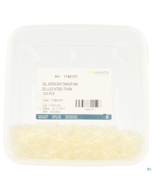 Intercaps transp gel 1000    4
