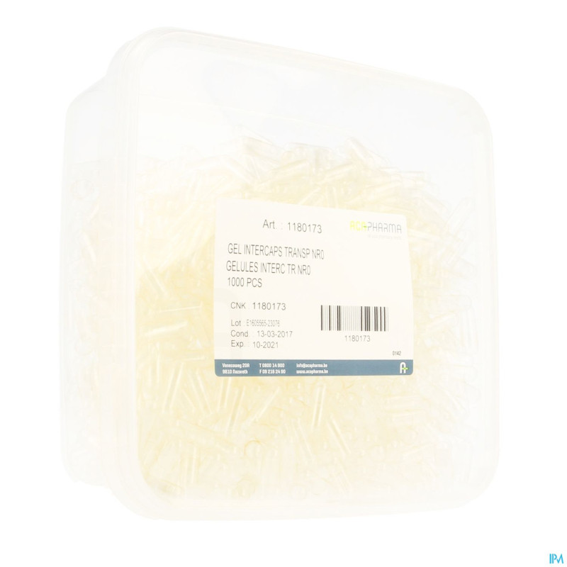 Intercaps transp gel 1000    0