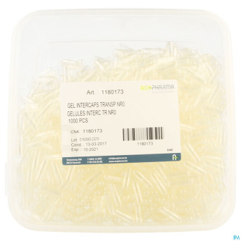 Intercaps transp gel 1000    0