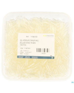 Intercaps transp gel 1000    00