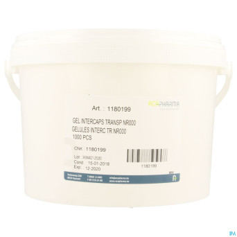 Intercaps transp gel 1000    000