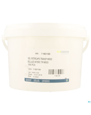 Intercaps transp gel 1000    000