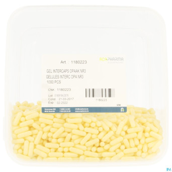 Intercaps ivory gel 1000    3