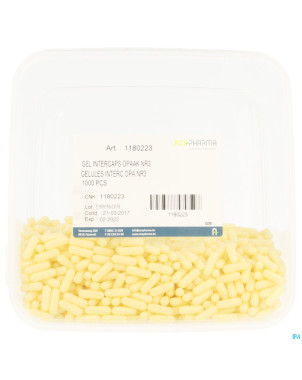 Intercaps ivory gel 1000    3