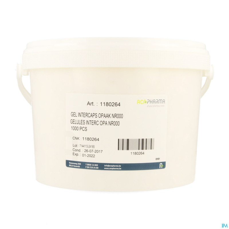 Intercaps ivory gel 1000    000