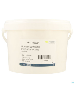 Intercaps ivory gel 1000    000