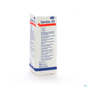 Sterilux es cp n/st  8pl   5x   5cm    100 4188006