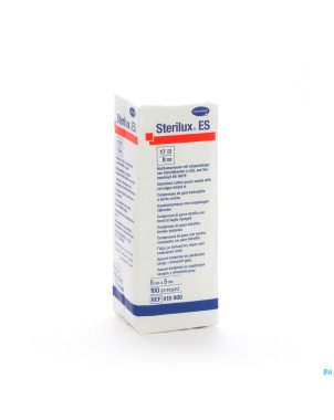 Sterilux es cp n/st  8pl   5x   5cm    100 4188006