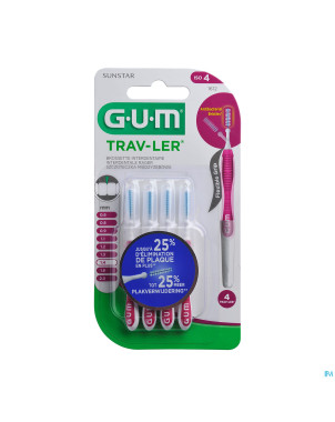 Gum proxabrush travel cyl. fine    4    1612