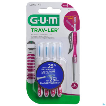Gum proxabrush travel cyl. fine    4    1612