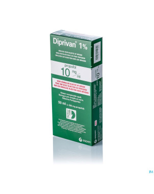 Diprivan 1% ser inj  500mg/50ml