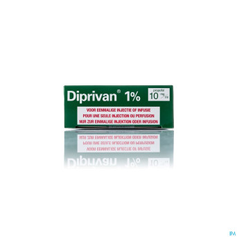 Diprivan 1% ser inj  500mg/50ml