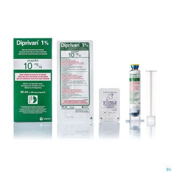 Diprivan 1% ser inj  500mg/50ml