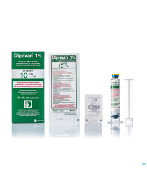 Diprivan 1% ser inj  500mg/50ml