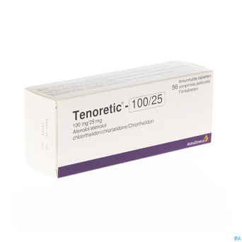 Tenoretic 100mg/25mg    comp 56