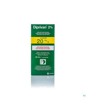 Diprivan 2% ser inj 1000mg/50ml