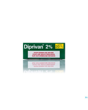 Diprivan 2% ser inj 1000mg/50ml