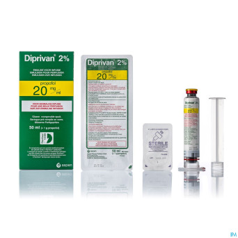 Diprivan 2% ser inj 1000mg/50ml