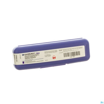 Caverject pulv lyoph 1x10ug ser inj