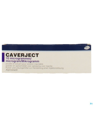 Caverject pulv lyoph 1x10ug ser inj