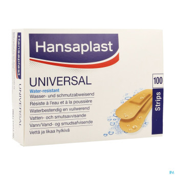 Hansaplast universal strips    19x72mm 100 4591300