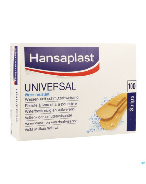 Hansaplast universal strips    19x72mm 100 4591300