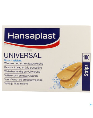 Hansaplast universal strips    19x72mm 100 4591300