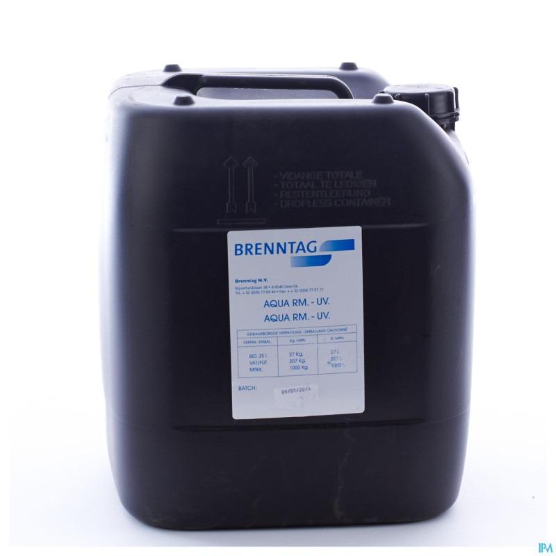 Eau demineralisee rmuv    27l bren
