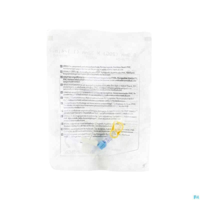 Port cath grip aiguille 20g    12