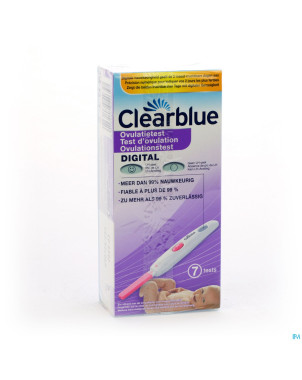 Clearblue dot digital ovulation test 7
