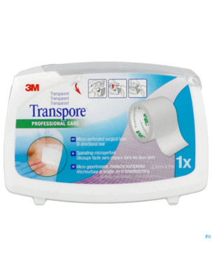 Transpore n/deroul   25mmx5m 1527p-1sd