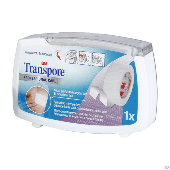 Transpore n/deroul 12,5mmx5m 1527p-0sd