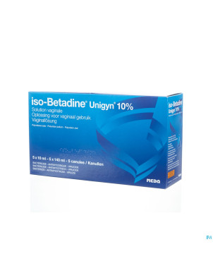 Iso betadine unigyn 5monodos+5canul