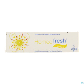 Homeofresh dentif bio citron   75ml unda