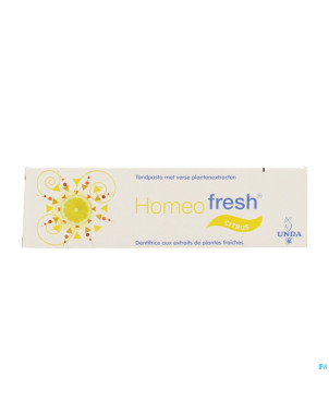 Homeofresh dentif bio citron   75ml unda