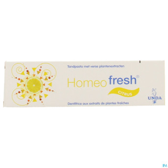 Homeofresh dentif bio citron   75ml unda