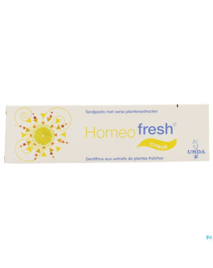 Homeofresh dentif bio citron   75ml unda