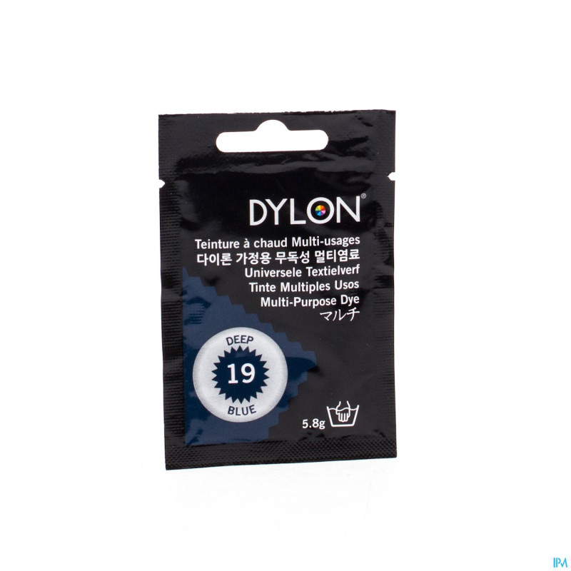 Dylon color.19 deep bleu chaud