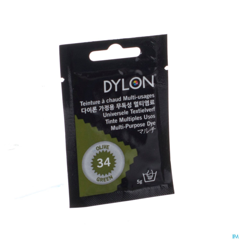 Dylon color.34 olive green chaud