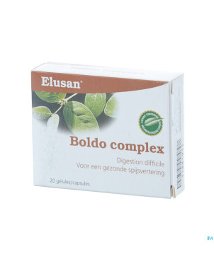 Elusan boldo complex    caps 20