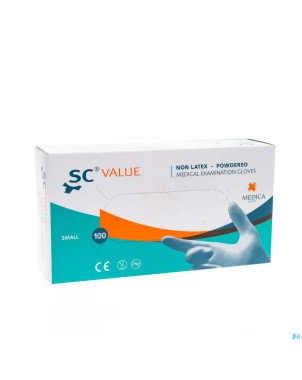 Sensicare gants chirurg. stretchvinyl  s 100