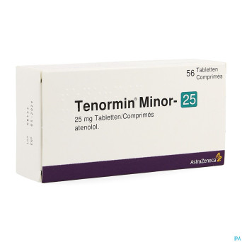 Tenormin minor 25 tabl 56x25mg