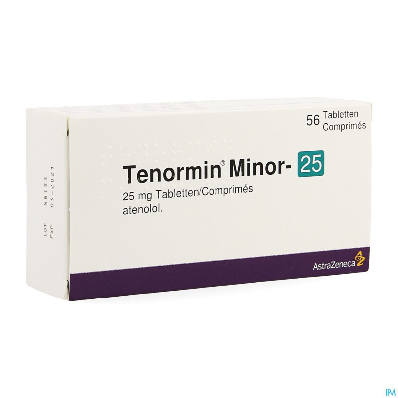 Tenormin minor 25 tabl 56x25mg