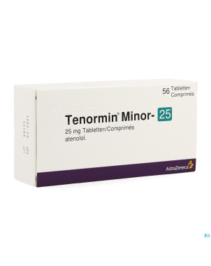 Tenormin minor 25 tabl 56x25mg