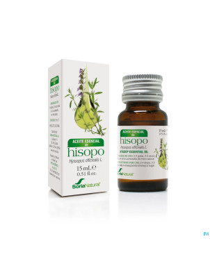 Soria hyssopus officinalis    huile ess 15ml
