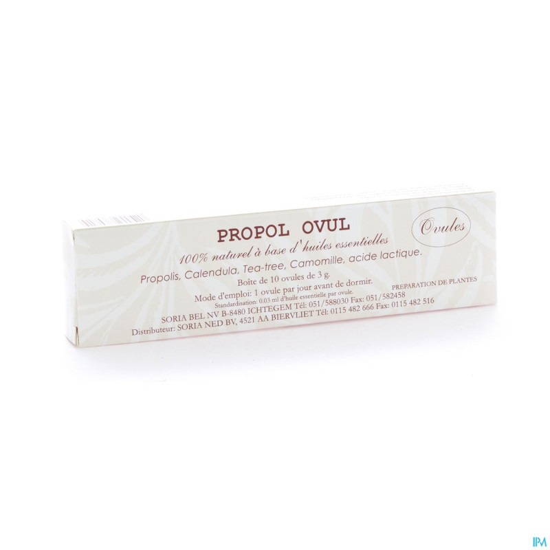 Soria propolis propol ovul vaginal 10