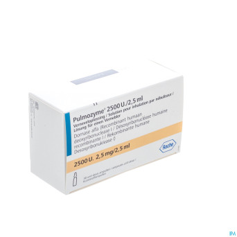 Pulmozyme amp neb 30x2,5mg/2,5ml