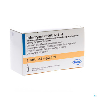 Pulmozyme amp neb 30x2,5mg/2,5ml